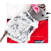 Nunbell мышка с кошачьей мятой, 6*10 см