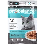 ProBalance Light корм для малоактивных кошек, 85 г