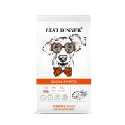 Best Dinner Sensible корм для собак средних и крупных пород Утка/картофель