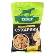 TitBit лакомство для собак Сухарики с сыром, 55 г