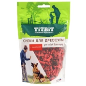 TitBit лакомство для собак Снеки для дрессуры с телятиной, 100 г