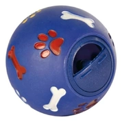 Trixie игрушка для собак Мяч под лакомства, 7,5 см