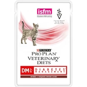 Purina VetDiet DM корм для кошек при сахарном диабете Говядина соус, 85 г