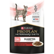Purina VetDiet DM корм для кошек при сахарном диабете Говядина соус, 85 г