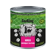 ZooRing консервы для собак Мясо молодых бычков, 850 г