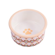 КерамикАрт миска для собак керамическая с орнаментом, 600 мл