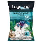 Laguna грунт Меланж бело-розовый 4-6мм, 2 кг