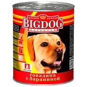 Зоогурман Big Dog консервы для собак Говядина/баранина