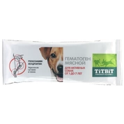 TitBit Гематоген мясной для активных собак, 60г