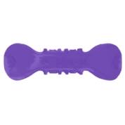 Mr.Kranch игрушка для собак Гантель с ароматом сливок, 22см, фиолетовая