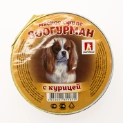 Зоогурман консервы для собак Крица суфле, 100 г