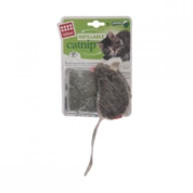 GiGwi игрушка для кошек Мышка с кошачьей мятой, 10 см