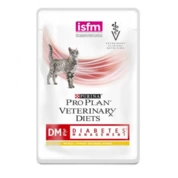 Purina VetDiet DM корм для кошек при сахарном диабете Курица соус, 85 г