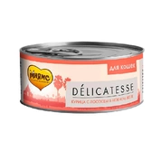 Мнямс Delicatesse консервы для кошек Курица/лосось, 70 г