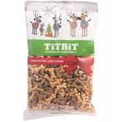 TitBit НГ Бисквиты мясные косточки мини для собак, 120 г