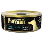 Четвероногий Гурман Golden Line консервы для собак Оленина
