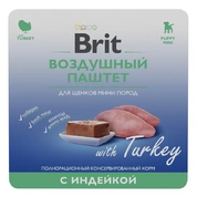 Brit Premium корм для щенков мини пород Индейка паштет, 100 г