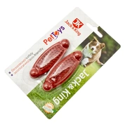Jack&King игрушка для собак Косточка резиновая 2 шт, 7,5 см