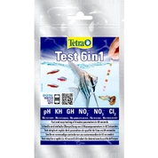 Tetra Test 6 in 1 набор тестов для акваруимной воды (10 полосок)