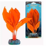Penn-Plax растение искусственное AMAZON SWORD шелковое оранжевое, 19 см