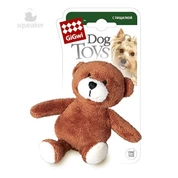 GiGwi игрушка для собак Медведь с пищалкой, 10 см