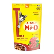 A-soli Mii-O корм для кошек Тунец/сурими желе, 80 г