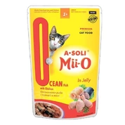 A-soli Mii-O корм для кошек Рыба/курица желе, 80 г