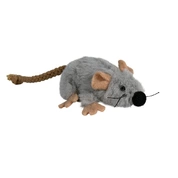 Trixie игрушка для кошек Мышь плюшевая, 7 см