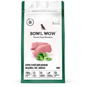 Bowl WoW Корм сухой для щенков мелких пород Индейка/Рис/Шпинат
