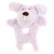 AROMADOG игрушка для собак Овечка-кольцо с пищалкой, сиреневый, 23 см