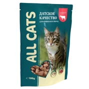 All Cats корм для кошек Говядина в соусе