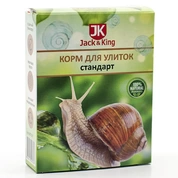 Jack&King Корм для улиток с овощами, 60 г