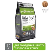 ProBalance Adult Hairbal для взрослых кошек Выведение шерсти