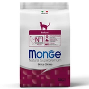 Monge Indoor корм для домашних кошек Курица