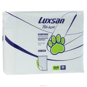 LUXSAN BASIC Коврики 60*90 cм. впитывающие для животных,  30 шт.