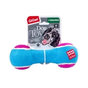 GiGwi игрушка для собак Гантеля с пищалкой средняя