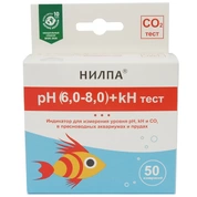 Нилпа тест pH+kH тест для измерения уровня  pH, KH и CO2