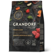 Grandorf Fresh Dog Junior сухой корм для щенков средних и крупных пород с мясом Ягненка и бататом