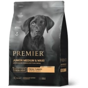 Premier Dog Junior корм для щенков средних и крупных пород Индейка