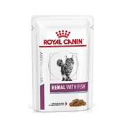 Royal Сanin Renal для кошек с почечной недостаточностью Рыба соус, 85 г