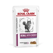 Royal Сanin Renal для кошек с почечной недостаточностью Курица соус, 85 г