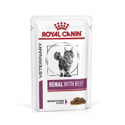 Royal Сanin Renal для кошек с почечной недостаточностью Говядина соус, 85 г