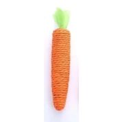 Wogy игрушка для кошек Морковка 24/16*3,5см, когтеточка