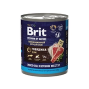Brit Premium консервы для собак Говядина/рис