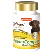 Unitabs SeniorComplex витамины для собак старше 7 лет, 100 таб