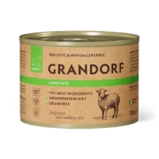 Grandorf Монопротеиновый паштет для собак Ягненок, 200г