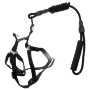 Jack&King Комплект поводок-канат 1,5см+шлейка 30-40см д/собак с ручкой