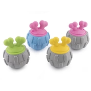 Nunbell Игрушка для собак Мяч с пищалкой 7.5х11см, микс