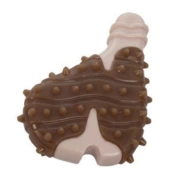 Marli игрушка для собак Кость резиновая с ароматом говядины, 13 см