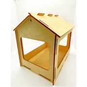 Amigos уличная кормушка для птиц деревянная 21*15*20